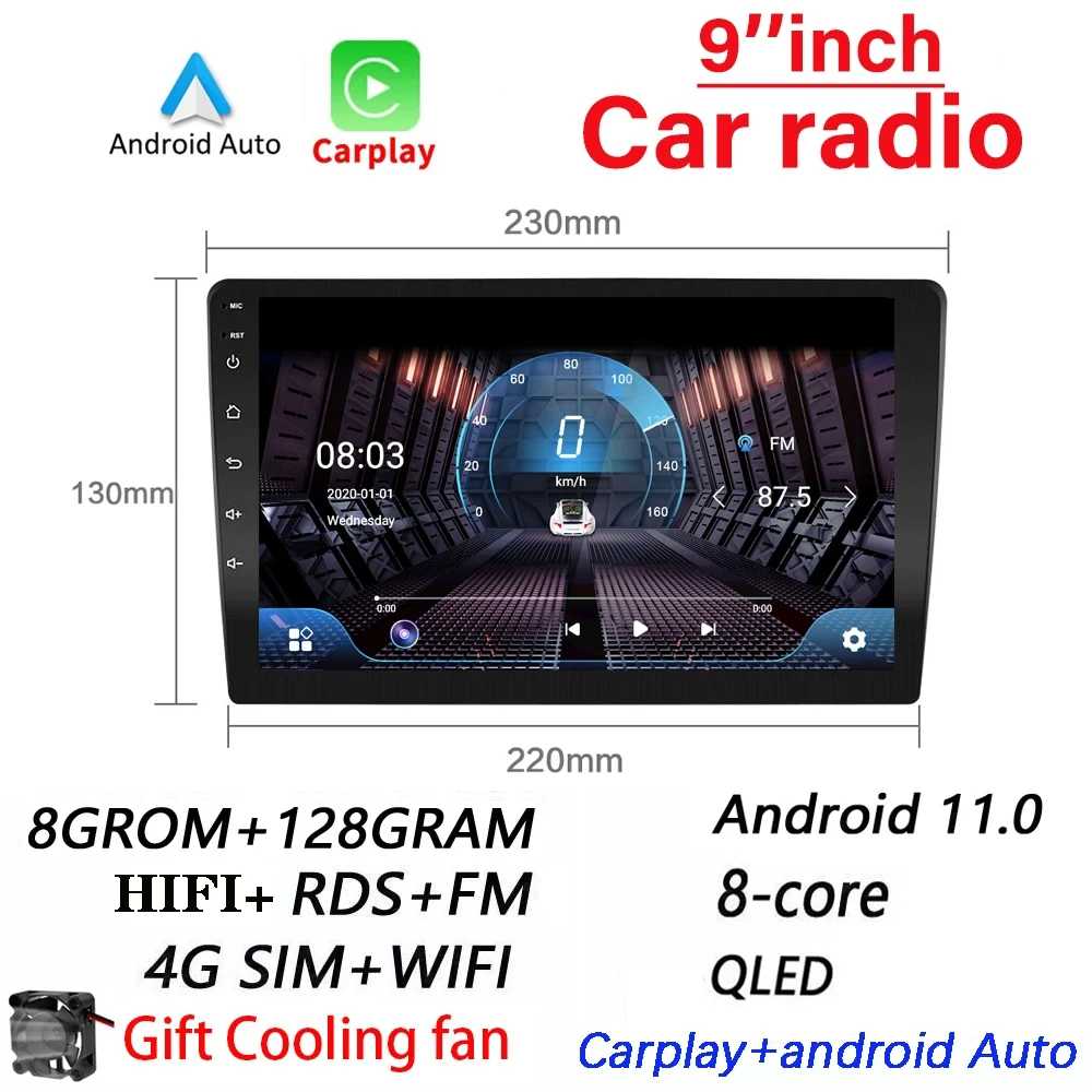 1din Auto Radio Android MP5 Multimedia Player 1 Din Car Stereo Video GPS Navigation WiFi Bluetooth Mirror Link