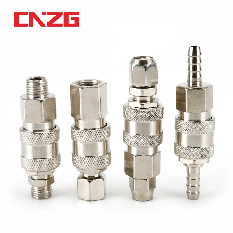 EU Type Quick Push In Connector Pneumatic Fitting High Pressure Coupler Coupling Work On Air compressor European standards