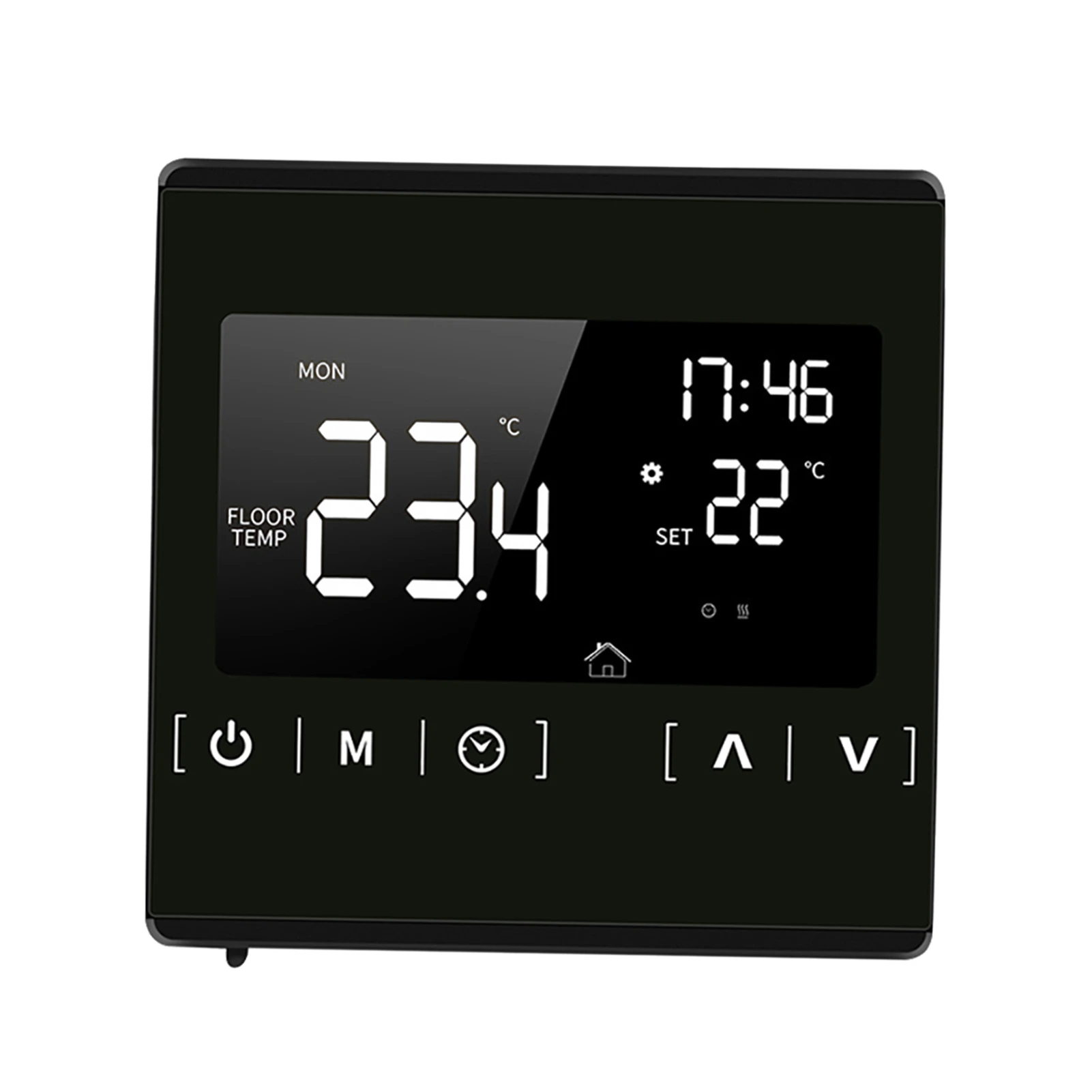 LCD Touchscreen Thermostat Programmable Electric Floor Heating System Thermoregulator AC 85-250V Temperature Controller for Home