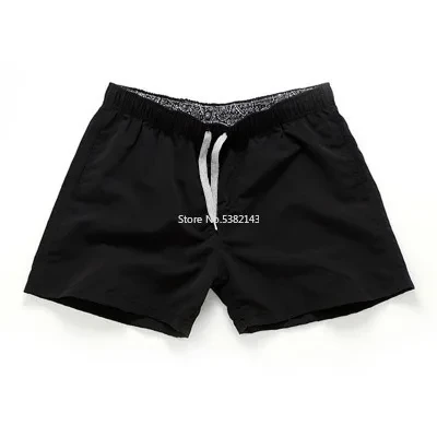 Pocket Swimming Shorts for Men Swimwear Man Swimsuit Swim Trunks Summer Bathing Beach Wear Surf  Beach Short Board Pants Boxer