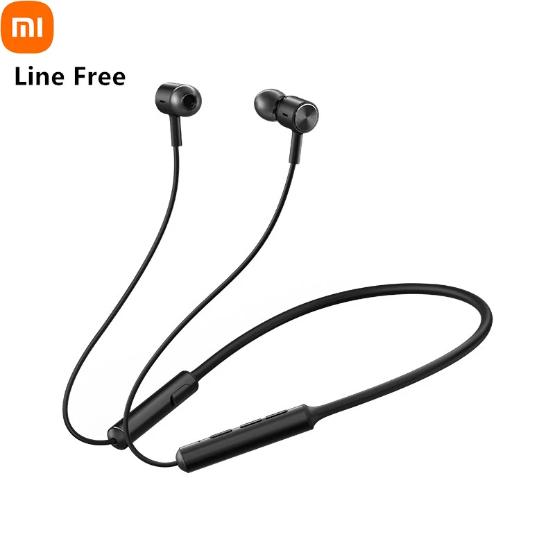 Xiaomi Bluetooth-compatible Wireless Earphones Line Free IPX5 with Qualcomm aptX Sport Headphone 9Hours For iPhone Samsung