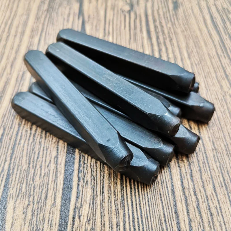 9pcs/set 2/3/4mm Digital Punch Leather Tool Punching Hand DIY Carving Seal Carbon Steel  0-8 Numbers