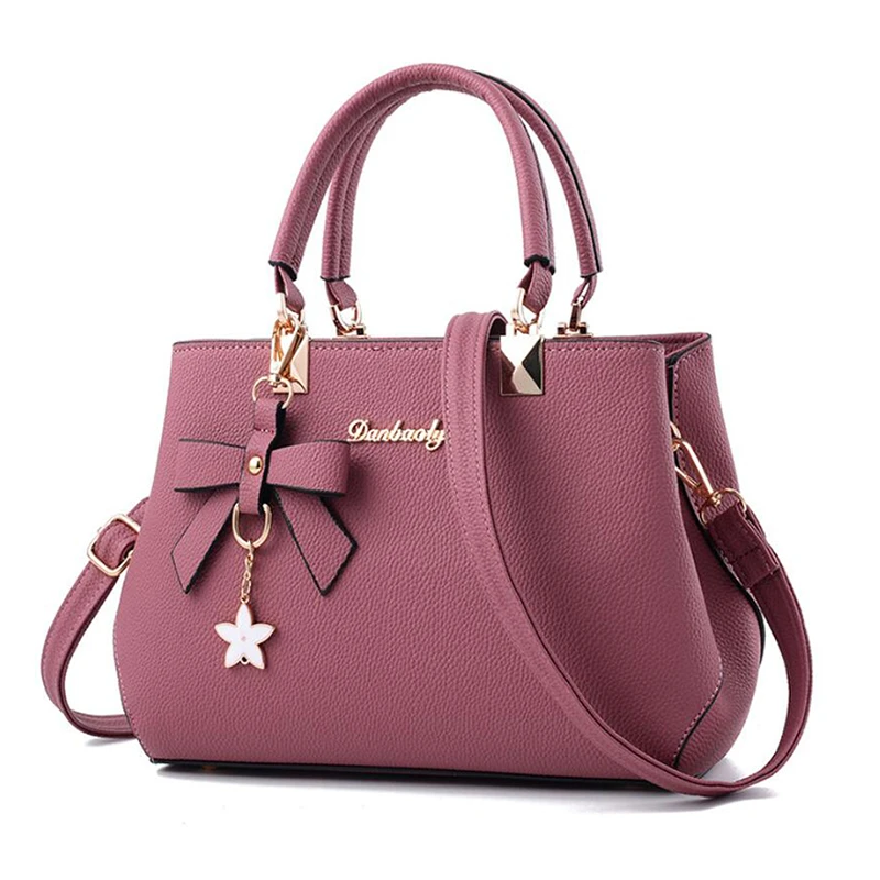 Driga New 2020 Elegant Shoulder Bag Women Designer Luxury Handbags Women Bags Plum Bow Sweet Messenger Crossbody Bag