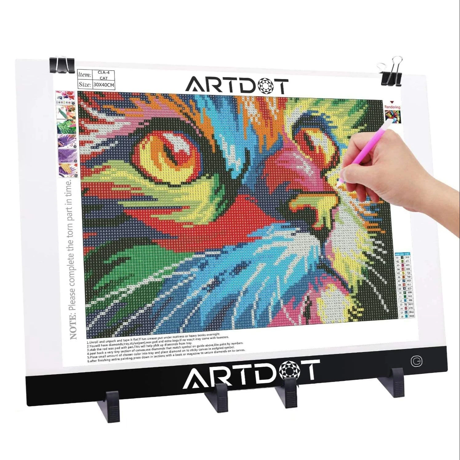 Diamond Painting Accessorie A5/A4/A3 Led Light Pad Lamp Board Tablet for Painting Drawing Diamond Embroidery Tool Kits and Stand