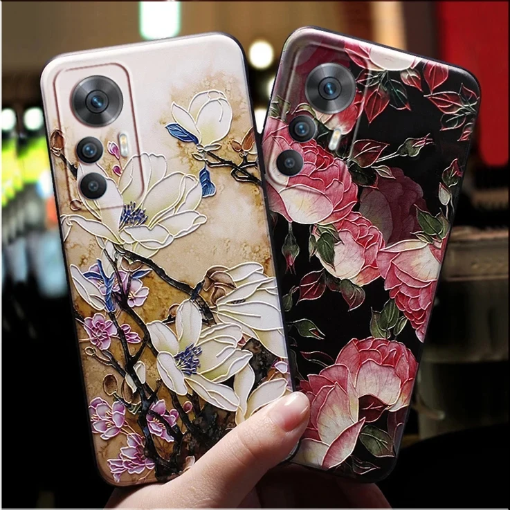 For Fundas Xiaomi Redmi Note 10 9 8 7 Pro Max 8T 9S 10S 10 9 S Case Cover For Coque Redmi 10 9 9T Redmi10 4G 5G Rose Phone Cases