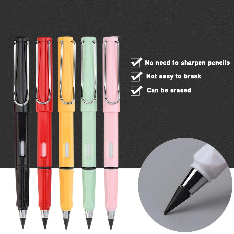 New Unlimited Technology Eternal Writing Pencil Inkless Pen Pencil For Writing Art Sketch Painting Tool Children Gifts