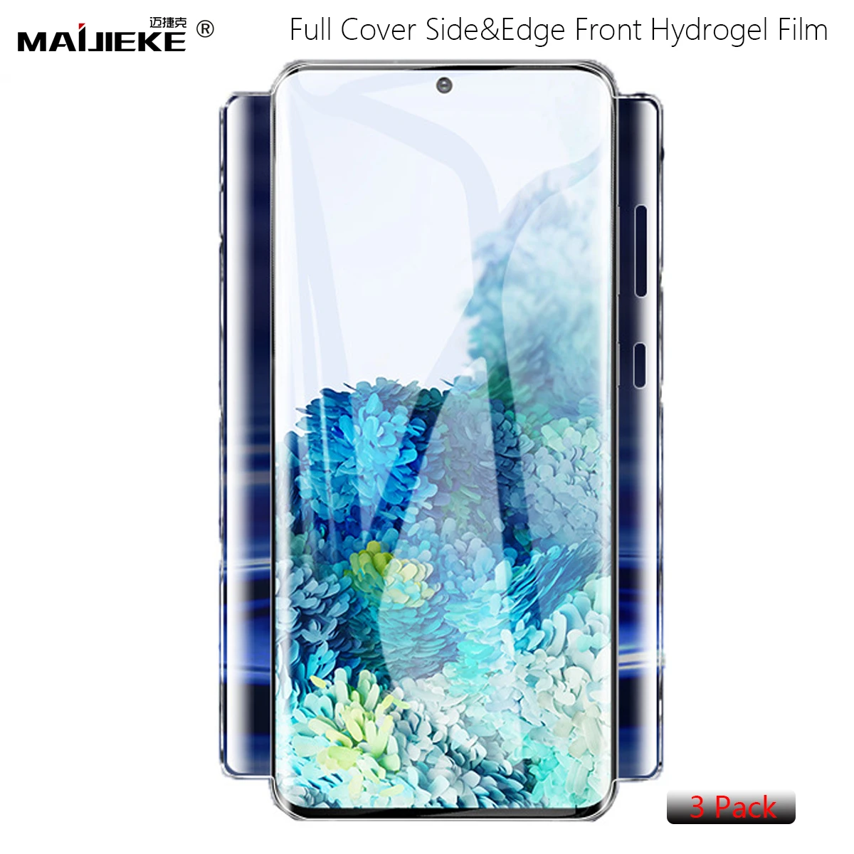 20D Front Full Cover side Hydrogel Film For Samsung Galaxy S10 5G S20 plus S21 ultra Note 20 10 plus S7 edge Screen Protector