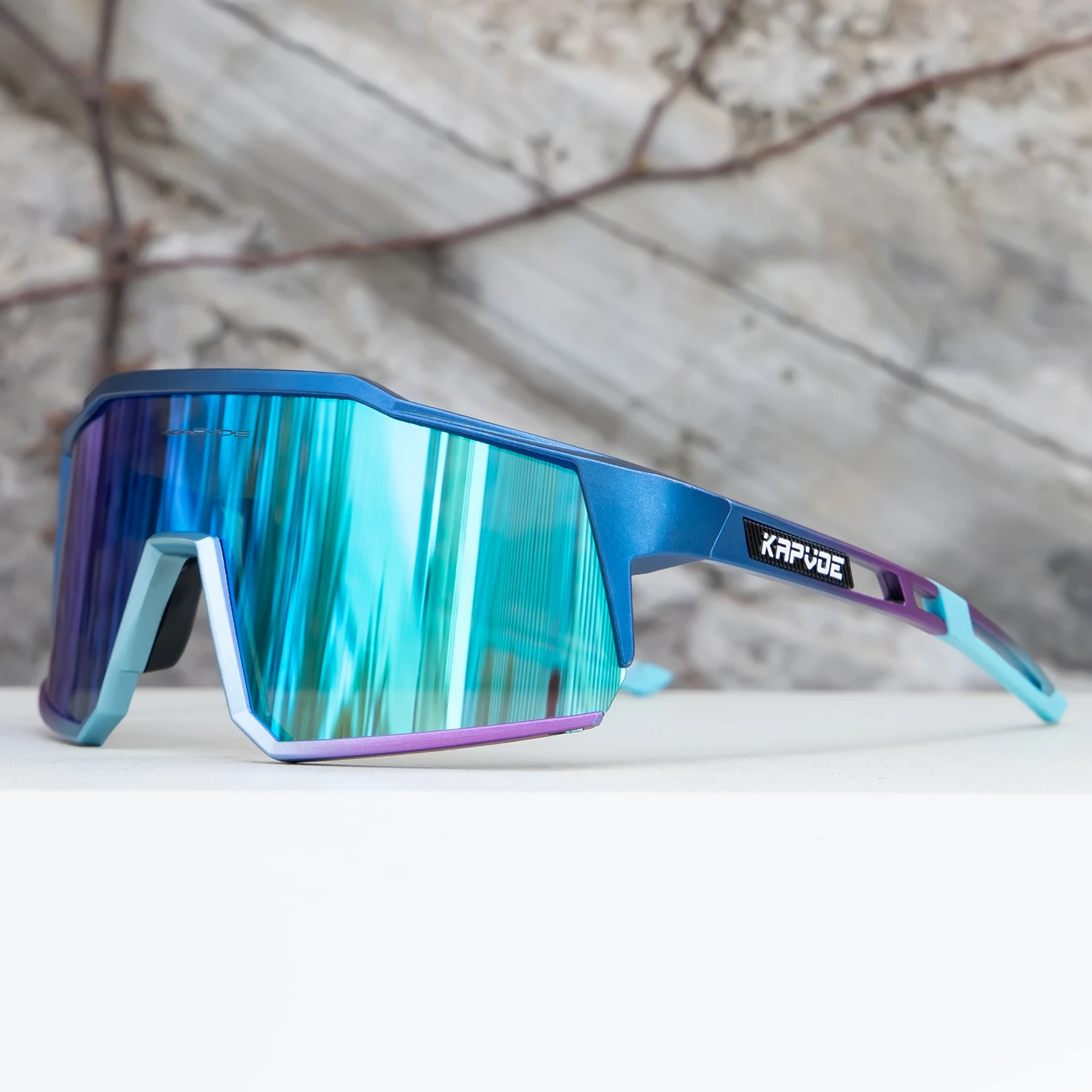 kapvoe Cycling Sunglasses MTB Bicycle Bike Goggles Photochromic Sunglasses UV400 Polarized Women Man Cycling Glasses Eyewear