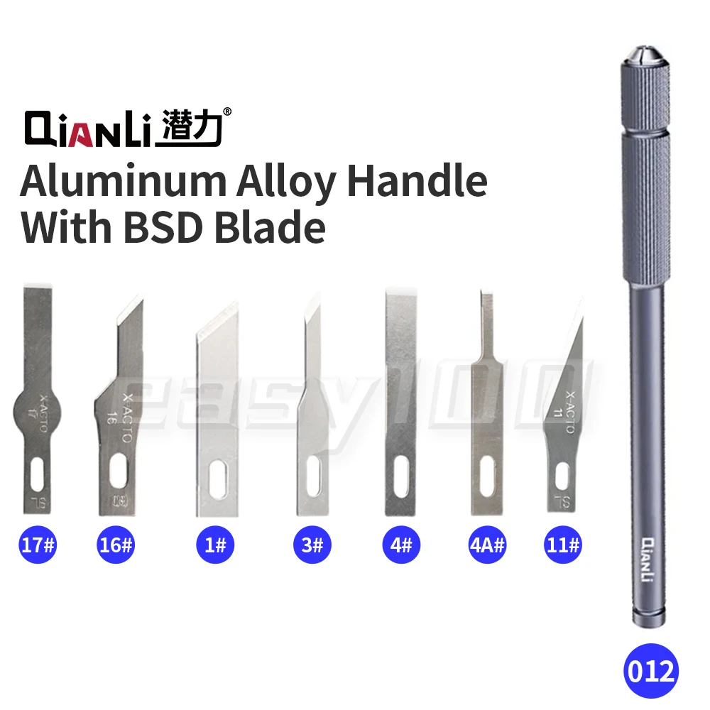 Professional Aluminum Alloy Handle With BSD Blade for Engraving And Glue Removal Motherboard Repair Hand Tools