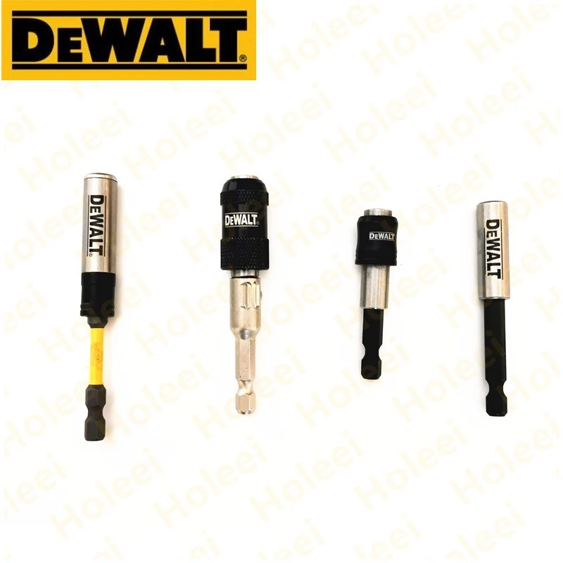 DEWALT For 6.35MM hexagonal handle magnetic extension rod quick release self-locking post screwdriver head