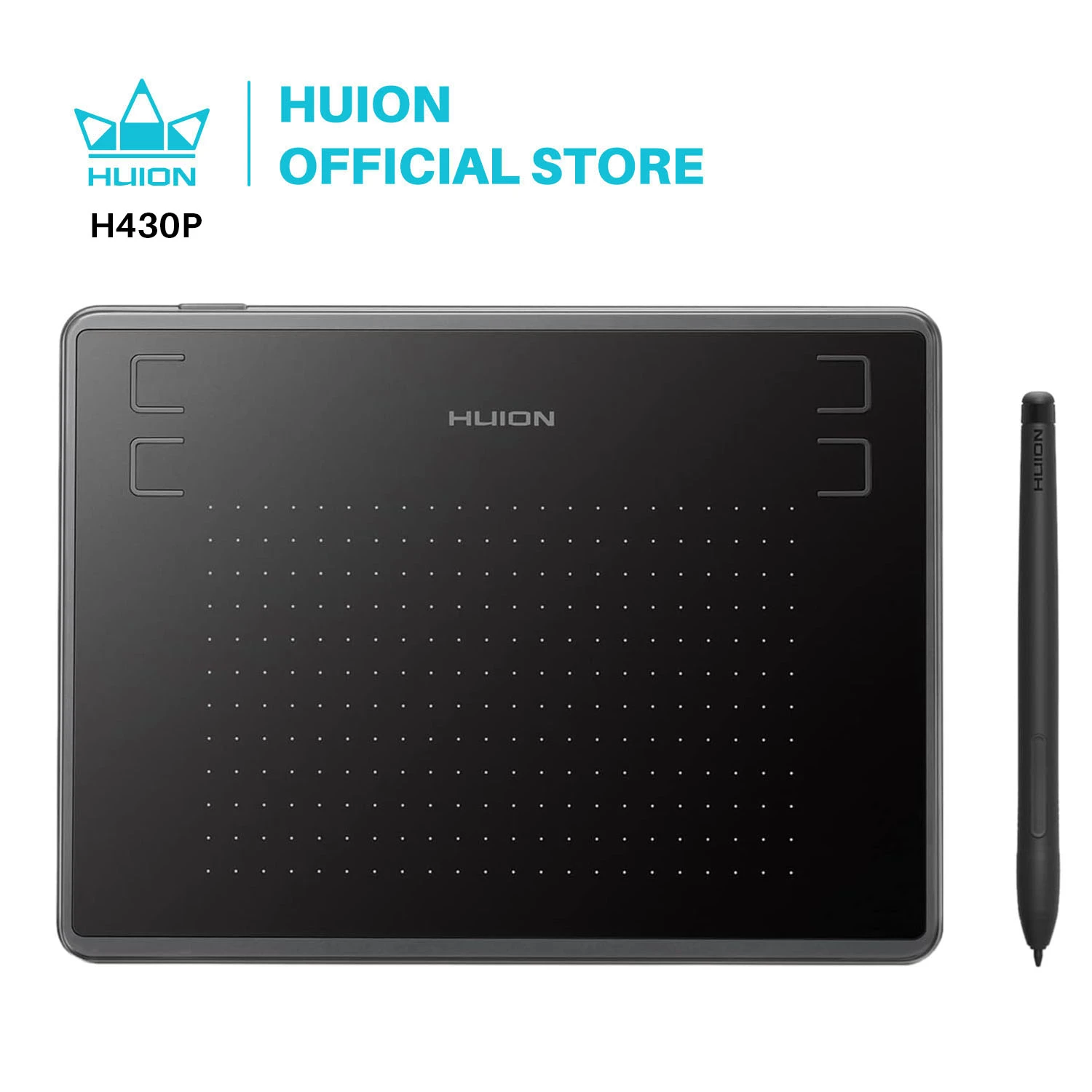 HUION H430P Digital Tablets Micro USB Signature Graphics Drawing Pen Tablet OSU Game Battery-Free Tablet