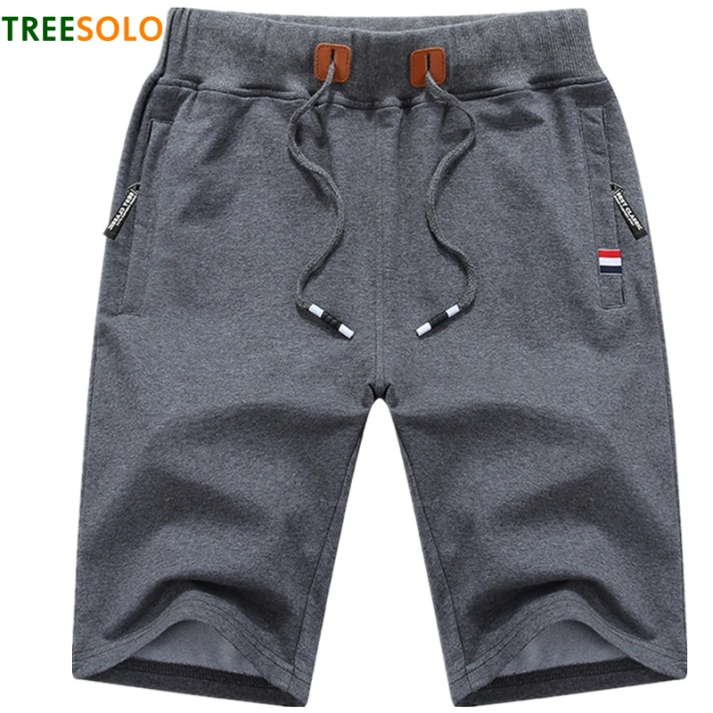 Sport men shorts 2021 Solid Men's Shorts Summer Mens Beach Shorts Cotton Casual Male Sports Shorts homme Brand Clothing