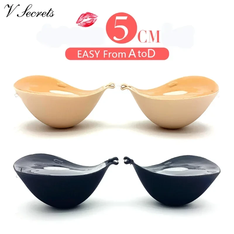 Women Breast Petals Reusable Lift Nipple Cover Invisible Adhesive Silicone Push Up Sexy Backless Breast Cover лифчик без лямок