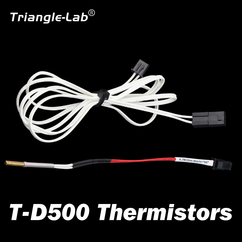 Trianglelab T-D500 Temperature Sensor 500℃ high temperature 3D printing for volcano V6 HOTEND PEI PEEK Nylon carbon fiber