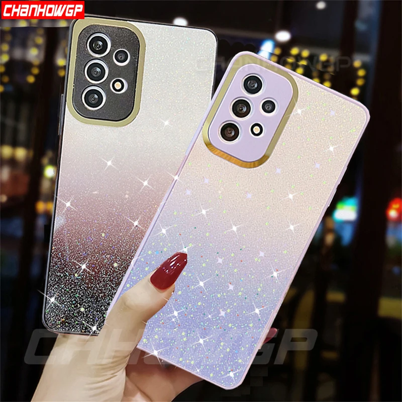 Diamond Mirror Case For Samsung Galaxy A21S A51 A71 A01 A11 A31 A41 A70 A50 A30 A40 A20 A10 S20 FE S10 Note 20 Ultra Soft Cover