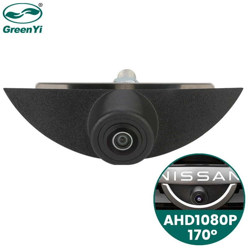 GreenYi Car Front View Camera for Nissan X-trail Qashqai Tiida Teana Sylphy Sentra Pathfinder Vehicle CCD Chip Logo Camera