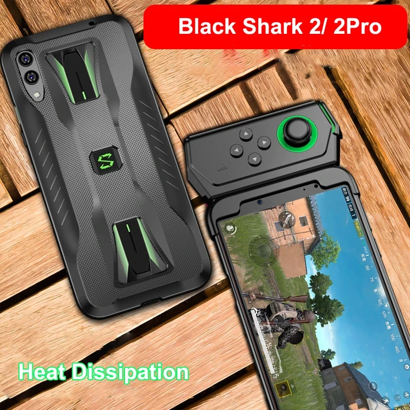 for Xiaomi Black Shark 2 Pro 2 3 3S 4 Case Soft TPU Shockproof Heat Dissipation Gaming Cover for Black Shark 2 Support Gamepad