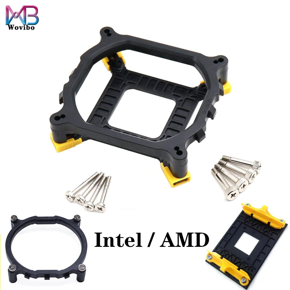 CPU Cooler Fan bracket heatsink Holder LGA 775 1150 1151 1155 1156 1366 2011 AMD AM4 General Backplane Base For Intel