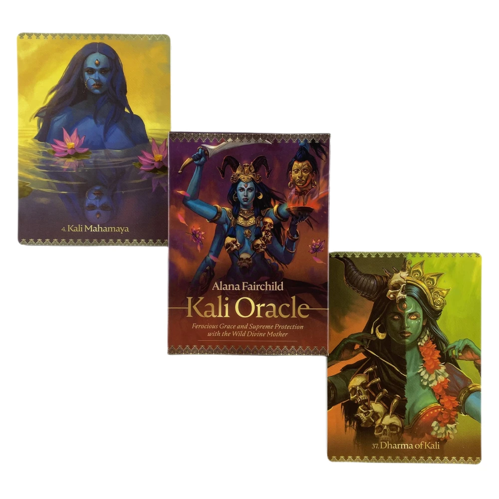 Kali Oracle Cards Funny Family Holiday Party Oracle Deck Playing Cards English Board Games Tarot Cards
