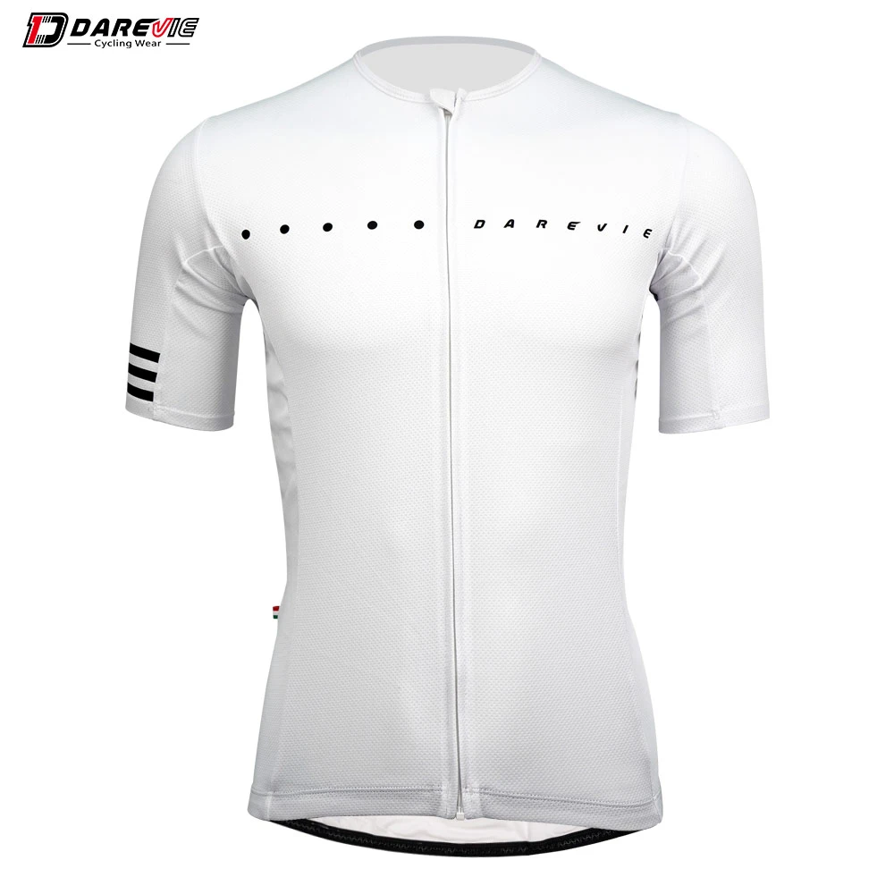 DAREVIE Cool Cycling Jersey Men 2022 Cycling Jerseys Summer Breathable Bike Jersey Short Sleeves With Reflective Strips Pro Team