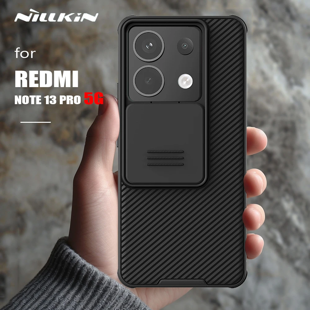 for Xiaomi Redmi Note 11 10 9 9T Mi 11 Ultra Lite 11T 10T Pro 5G Case Nillkin CamShield Slide Camera Cover for Poco X3 NFC F3 M4