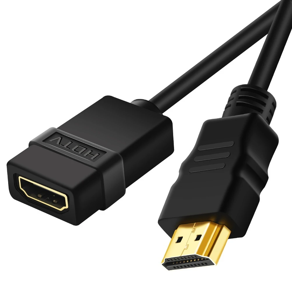 HDMI Extender 1080P HDMI Adapter HDMI Male to Female Cable HDMI Extension 0.5M 1M Connector for HDTV Laptop PS4/3 HDMI Extender