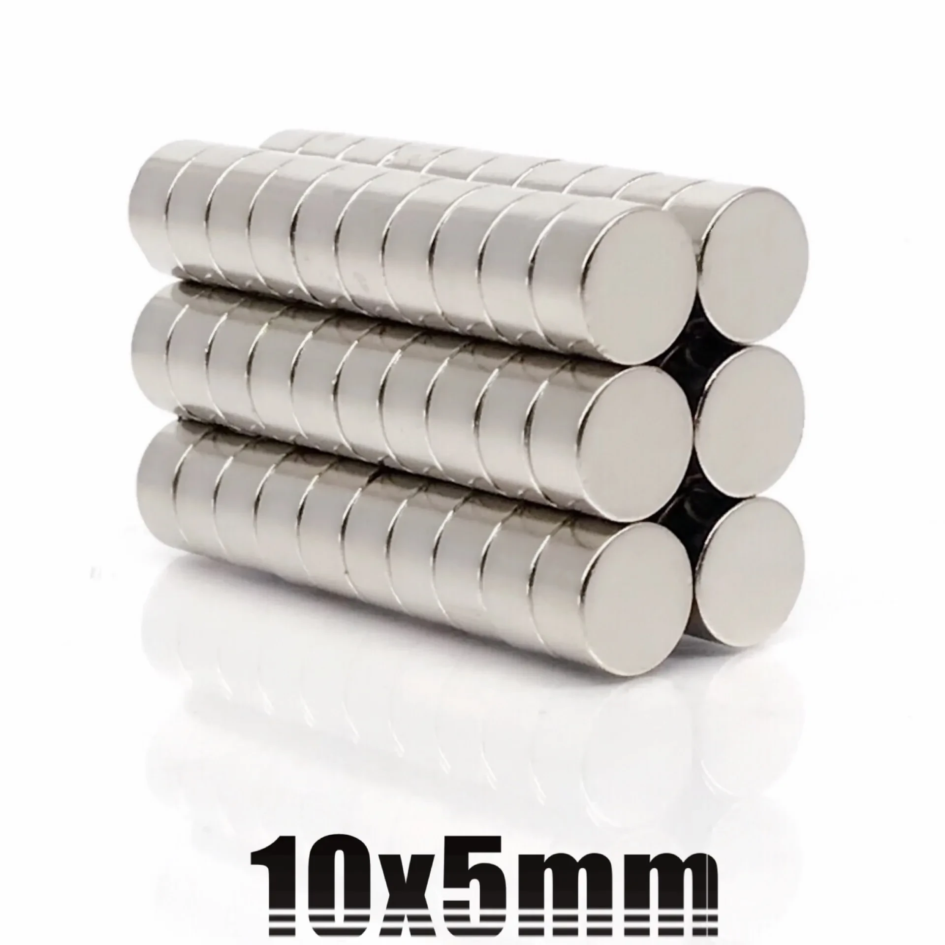 10/20/50/100pcs 10x5 magnet 10x5mm Super strong sticking neo neodymium D10x5 magnets N35 D10x5mm, 10*5mm permanent magnet 10*5