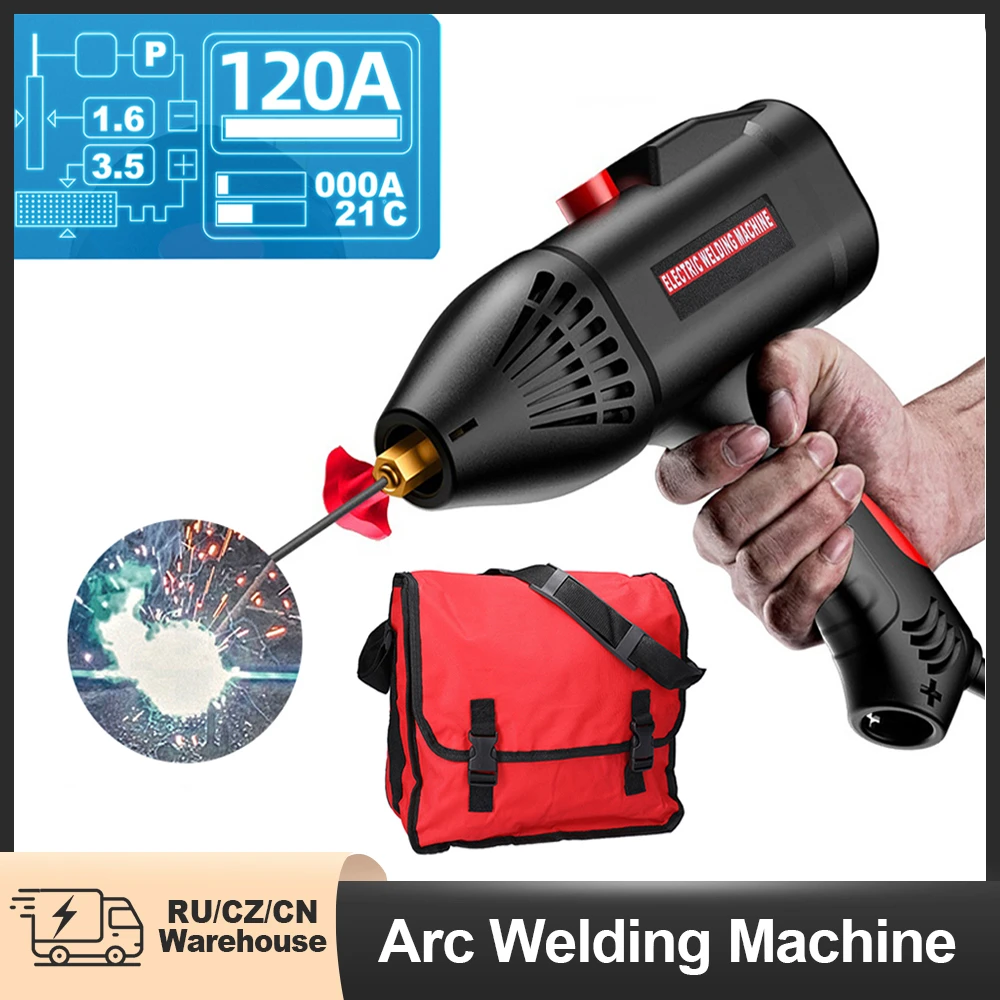 220V 3000W Handheld Portable Electric Arc Welding Machine Automatic Digital Intelligent Welding Machine Current Adjustment