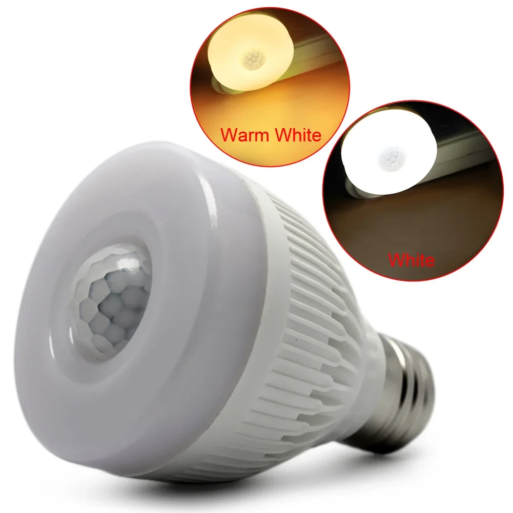 SensorBulb E27 5W Night Bulb PIR Infrared Motion Sensor Detection LED Lamp Light Corridor Hallway Garage Bathroom