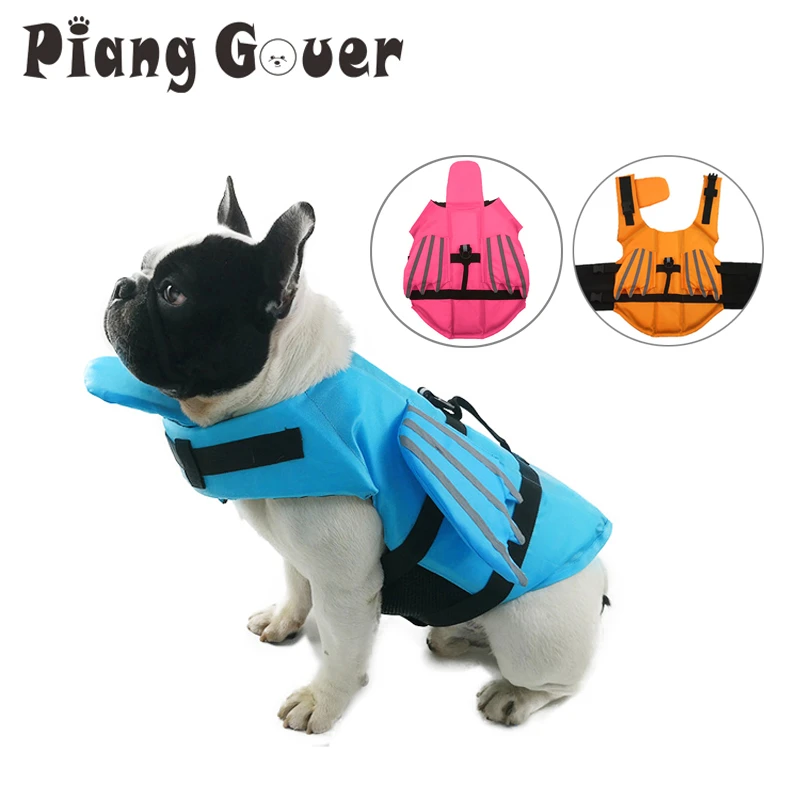 Dog Vest Summer Pet Life Jacket Dog Safety Swimwear Pet Swim Suit Dog Life Jackets With Reflective Wing