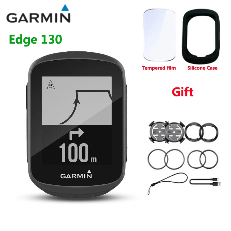 Garmin Edge 130 Cycling GPS Bicycle Computer Enabled Mount Waterproof Bike Speed Cadence Sensor Different to Edge 200 520 820