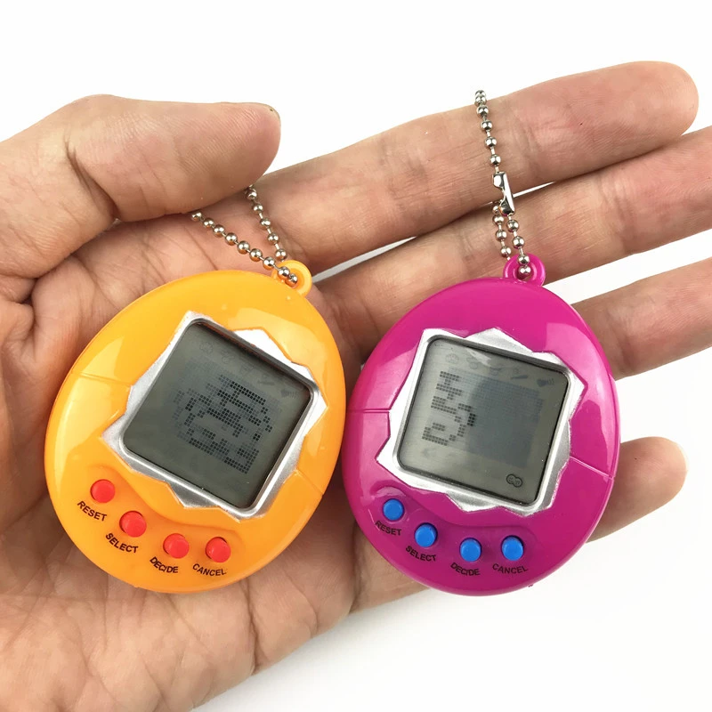 1PCs Tamagotchi Electronic Pets Gift Keyring Pets Toys Gift Christmas Educational Funny 90S Nostalgic Virtual Cyber Pet Toy