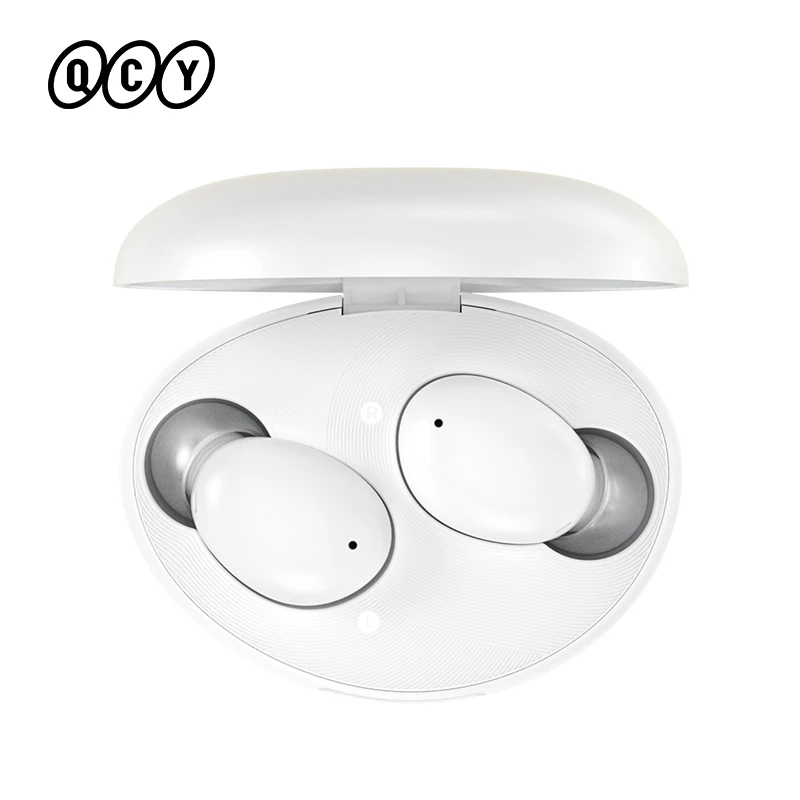 QCY T16 Truly Wireless Smart Earbuds Bluetooth 5.2 Four mics CVC Earphone Long Battery Life 7.2mm Driver Low Latency Mode