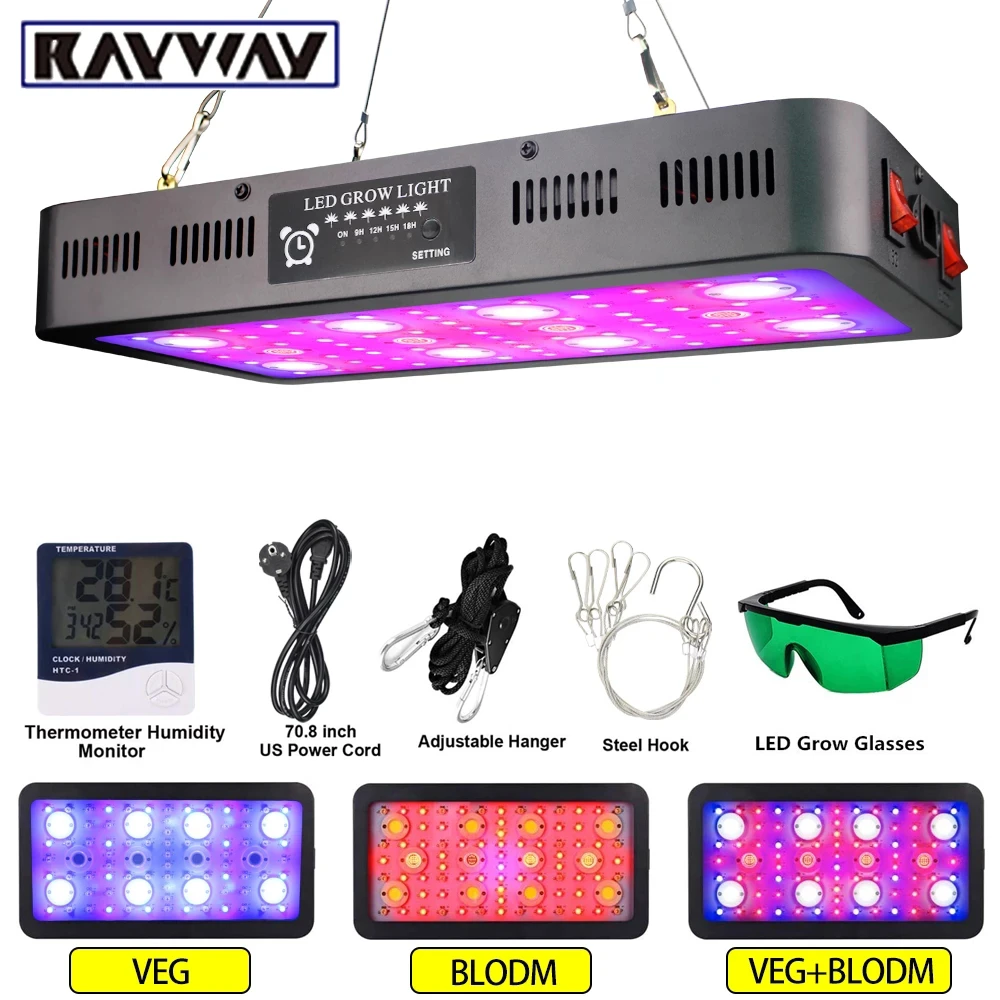 Full Spectrum 3600W COB LED Grow Light phytolamp for plants Greenhouse Hydroponics Grow Lamp Indoor Plant Flower Seeding