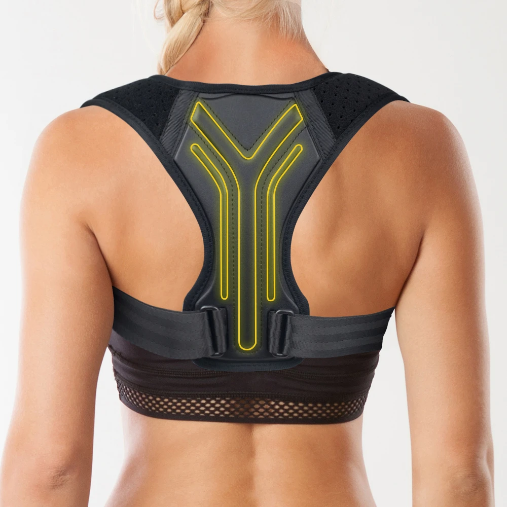 Back Posture Corrector Corset Clavicle Spine Posture Correction Adjustable Support Belt Pain Relief Traine Spine Posture Support