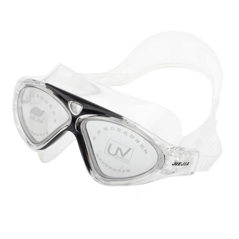 Professional Adult Waterproof Swim Glasses Electroplate Swimming Goggles Men Women Adjustable Anti-fog UV Swim Sport Eyewear