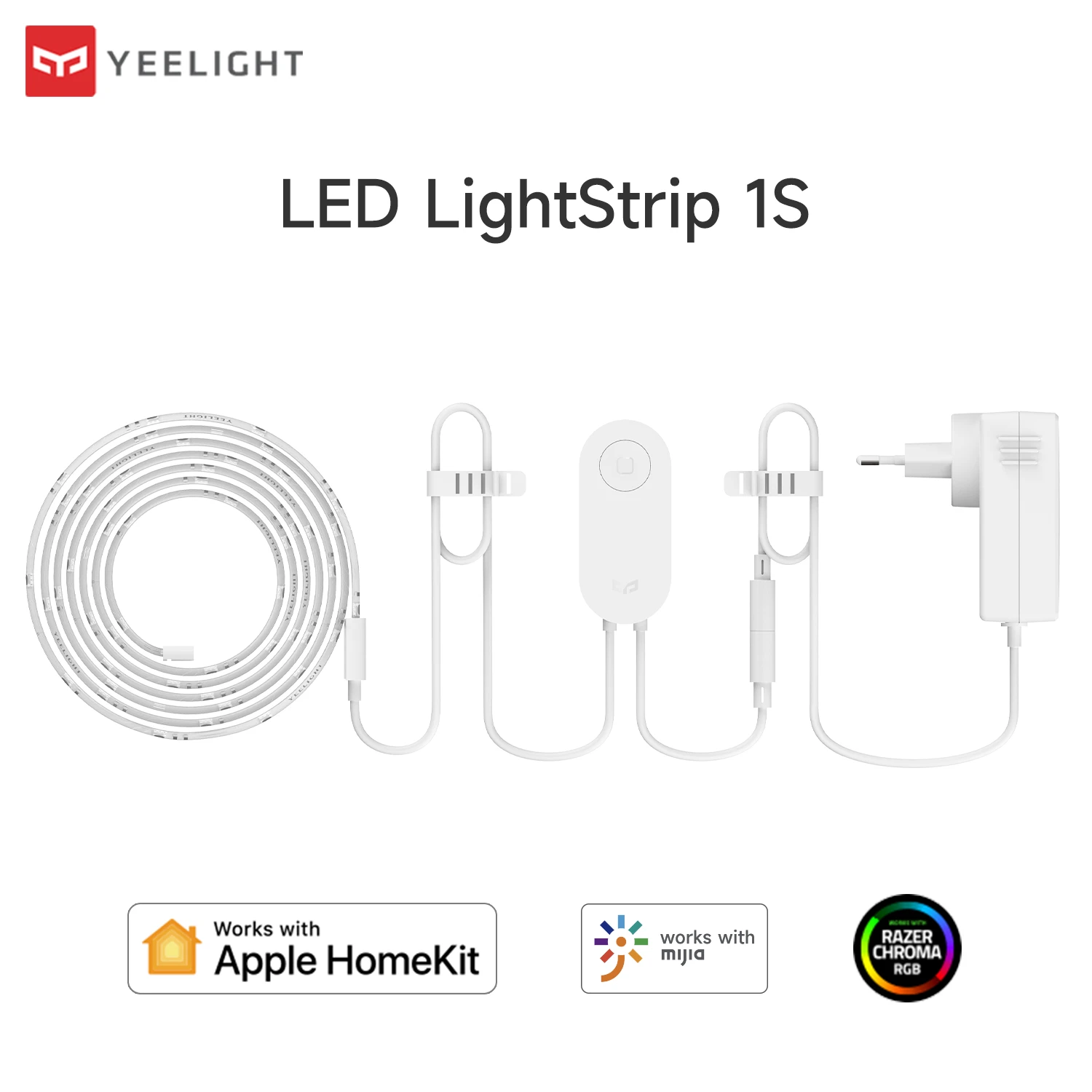 Yeelight RGB lightstrip 1S Intelligent light band Smart home Phone App wifi Colorful lamb LED 2M To 10M 16 Million 60 Led