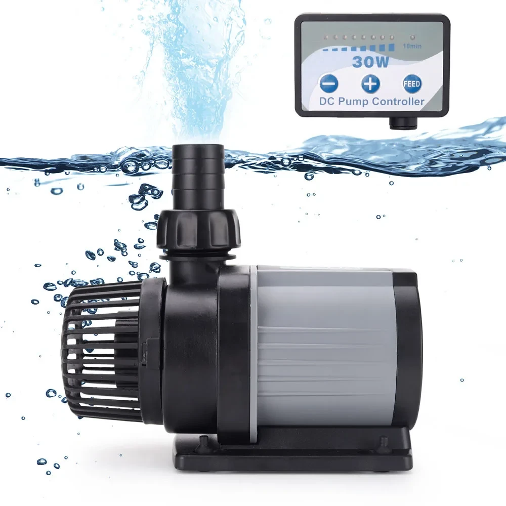 Jebao Pump DCS 1200-12000 L/H Series Aquarium Fish Tank Adjustable Submersible Controllable Water Pump Flow fountain
