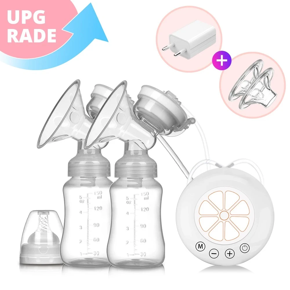 Electric breast pump unilateral and bilateral breast pump manual silicone breast pump baby breastfeeding accessories