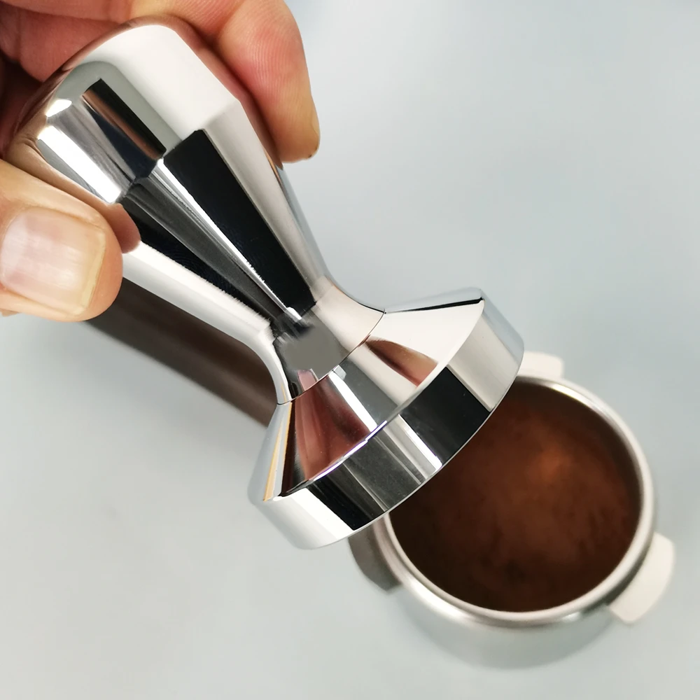 Aluminium Alloy 51mm Tamper Handmade Coffee Pressed Powder Hammer Espresso Maker Cafe Barista Tools Machine Accessories