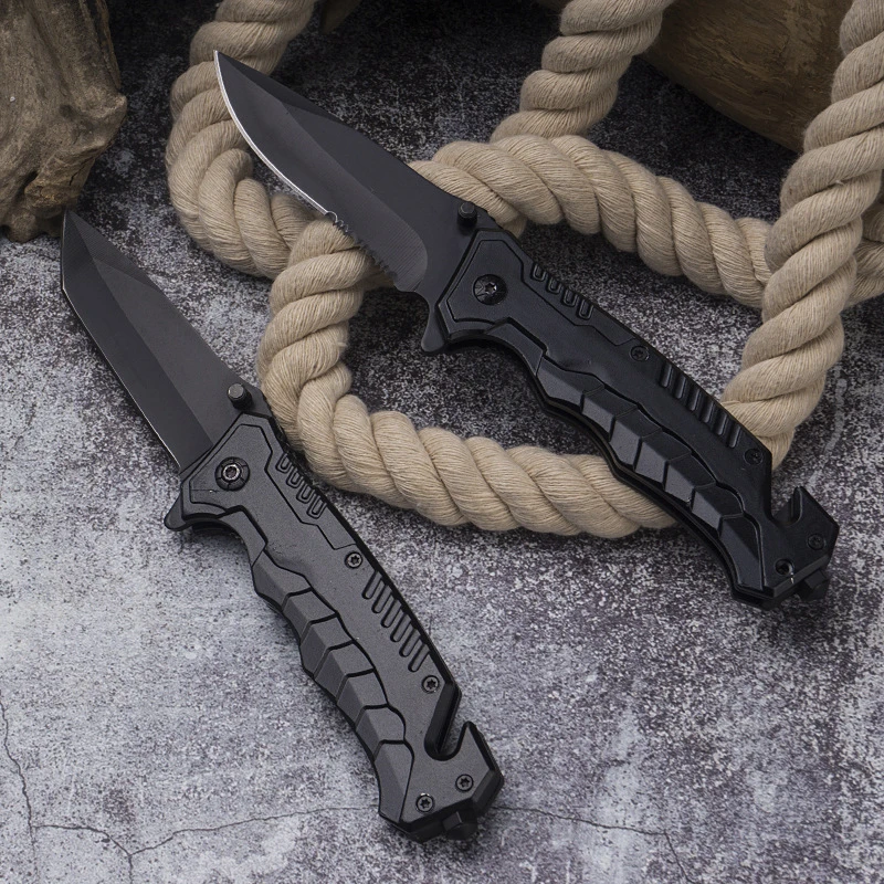 Portable Foldable Knife Camping Survival Fruit Cutter Camping Hunting Tactical Knife Sharp Blade Outdoor EDC Tools