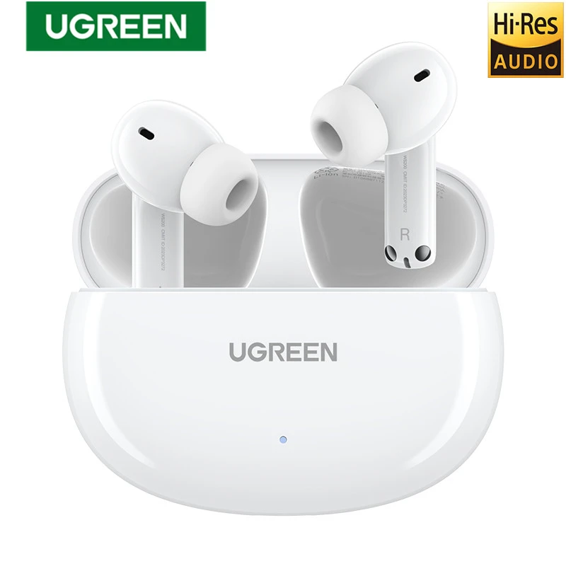 【NEW】UGREEN HiTune X6 Wireless Headphones Bluetooth 5.1 Earphones TWS Earbuds ANC 35dB Hybrid Active Noise Cancellation 50ms