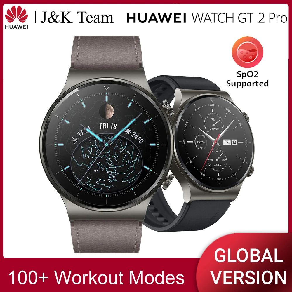 HUAWEI WATCH GT 2 Pro, Smartwatch, Built-in GPS Smart Watch ,14 Days Battery Life, 5 ATM water proof ,Heart Rate Tracker