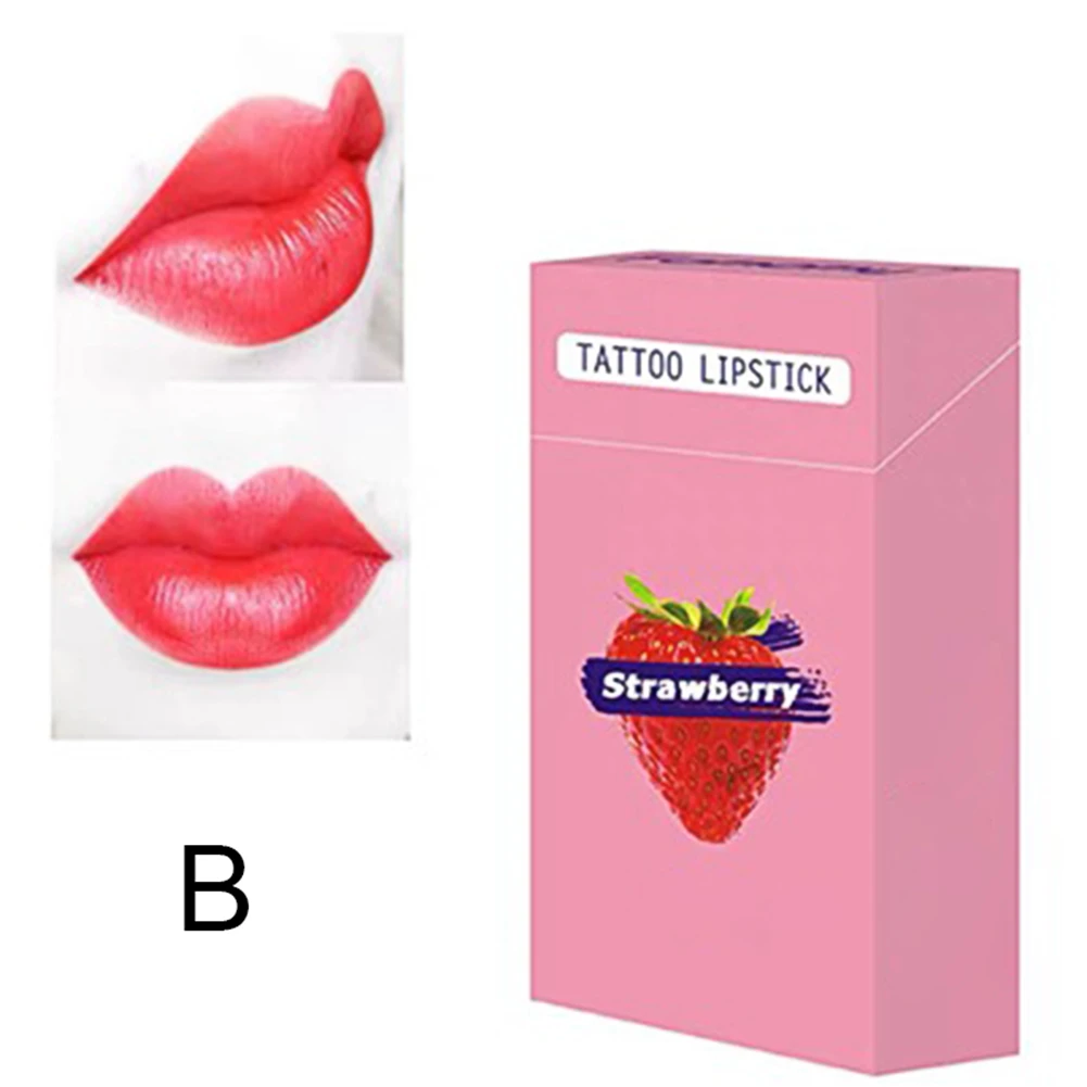 New Hot Lipstick Cigarette Case Cotton Swab Lipsticks Long Lasting Waterproof Cosmetics for Women SMR88