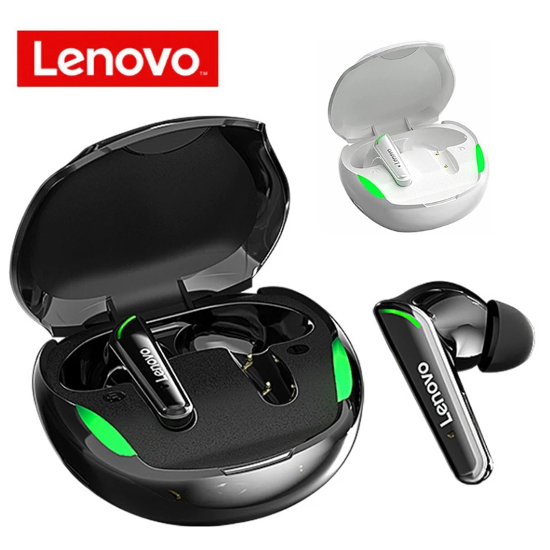 Lenovo XT92 Gaming Headsets 60ms Low Latency TWS Bluetooth Headphones Sound Positioning Wireless Earphones Noise Cancelling