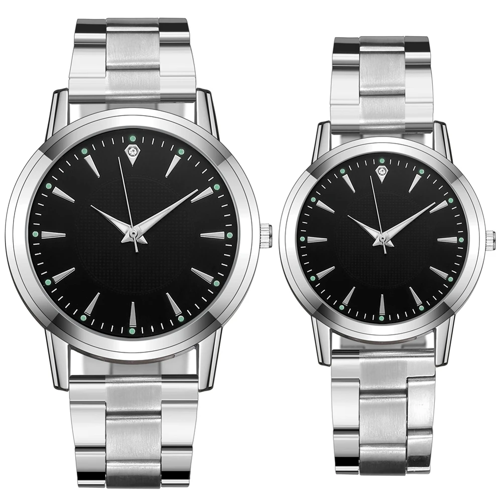 Women Watches Top Brand Luxury 2021 Fashion Diamond Couple Wristwatches Stainless Steel Silver Mesh Strap Female Quartz Watch