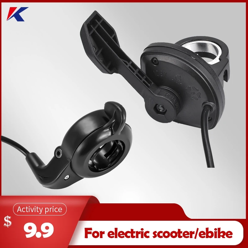 Electric Bike Finger Thumb Throttle Speed Control Accessories Electric Bikes Scooter Finger Thumb Throttle Entertainment Motor