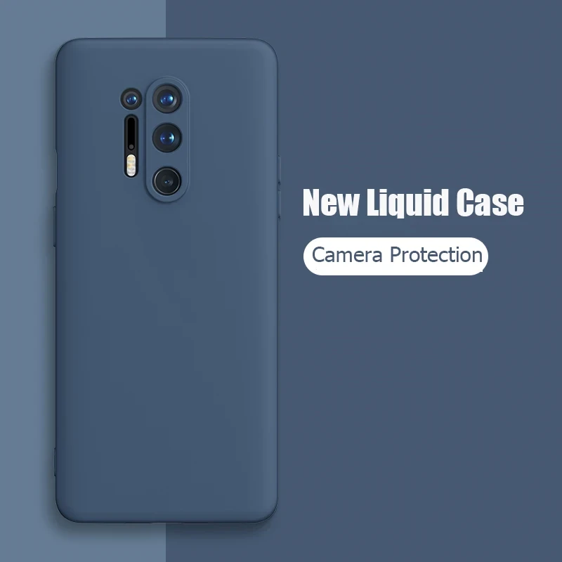 For OnePlus 8 Pro Case Liquid Silicone Soft Cover For One Plus 8 9 Pro 9R OnePlus8 OnePlus Nord 2 8T 7 Pro Phone Case