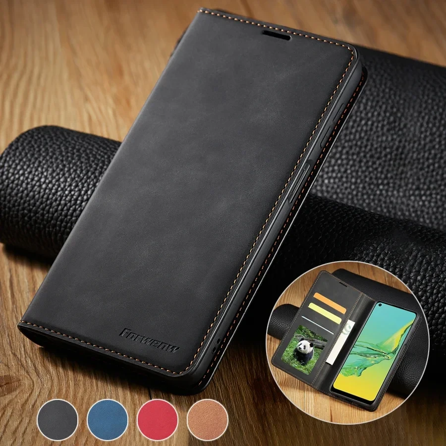 Wallet Magnetic Leather Case For Samsung Galaxy A02S A03S A12 A22 A31 A32 A50 A51 A52 A71 A72 S21/S20 Plus/Ultra/FE S10/S9 Plus