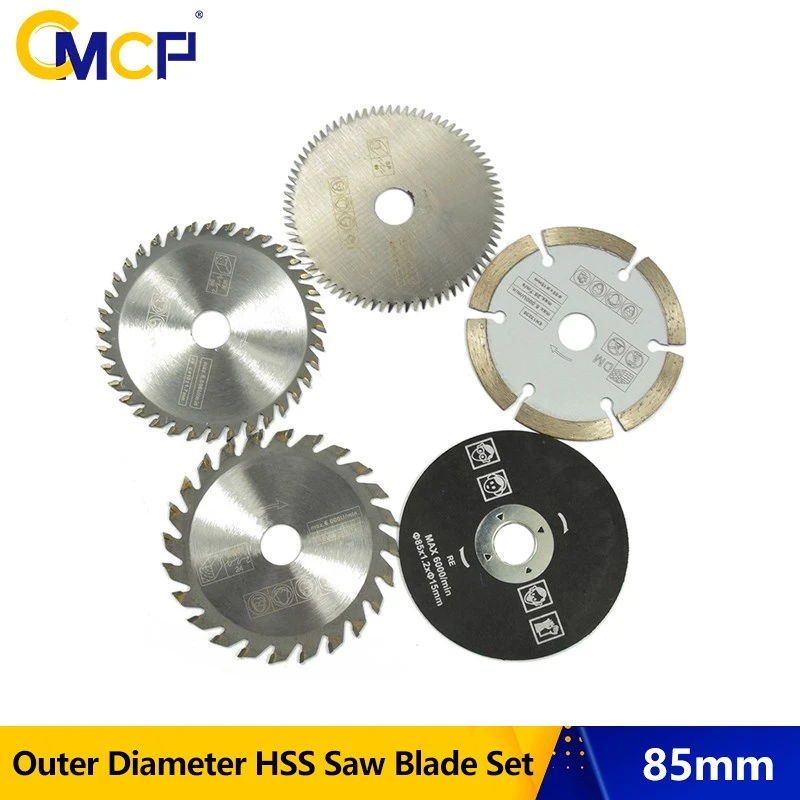 85mm Cutting Tool Saw Blades For Power Tool Circular Saw Blade For Wood HSS Saw Blade Dremel Cutter Circular Mini Saw Blade